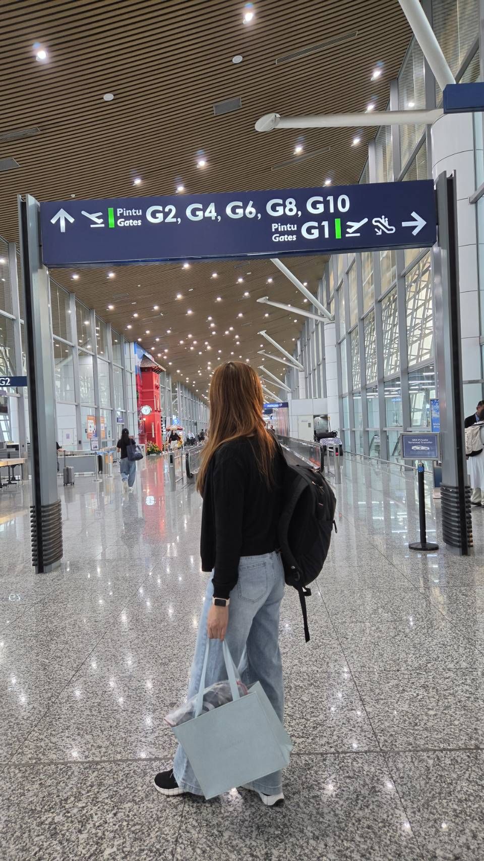 Ginger 在吉隆坡機場